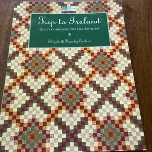 Trip to Ireland quilt book